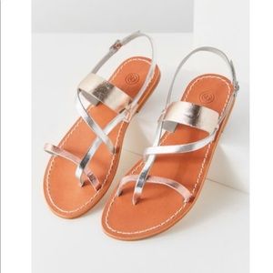 NWT! Urban Outfitters Leather Gladiator Sandals 8
